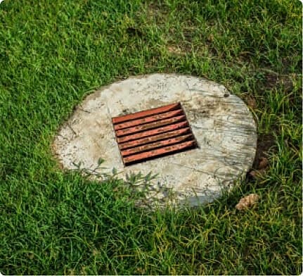Yard drain and French drain installation